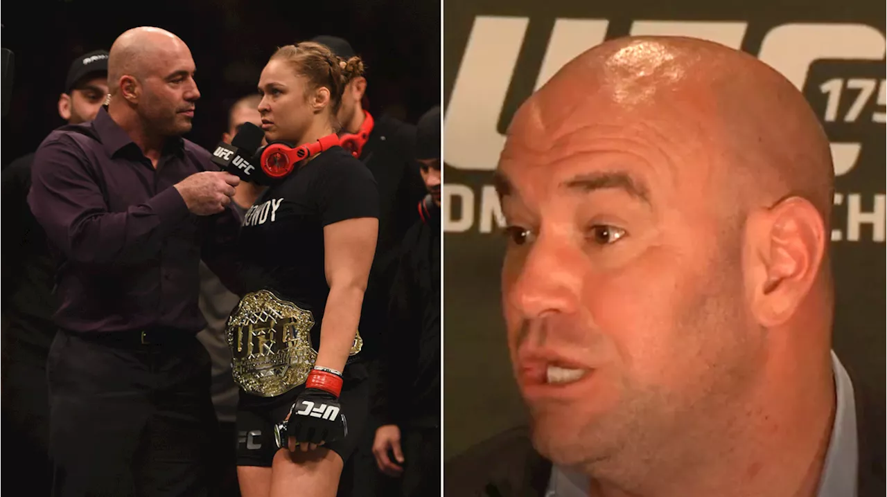 Dana White Fume s Over Joe Rogan's 'Idiotic' Short-Notice Fight Question to Ronda Rousey