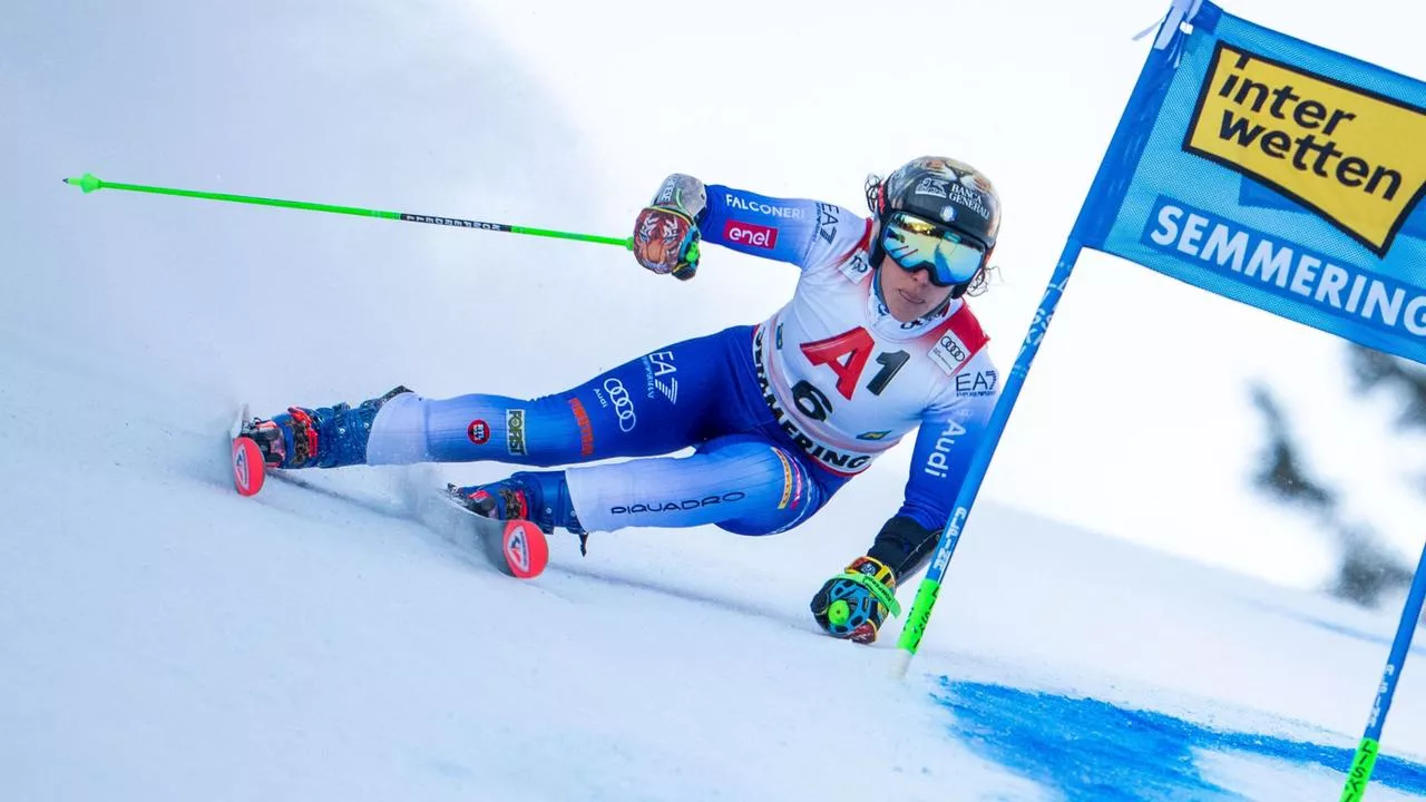 Brignone feiert zweiten Saisonsieg im Semmering Riesenslalom