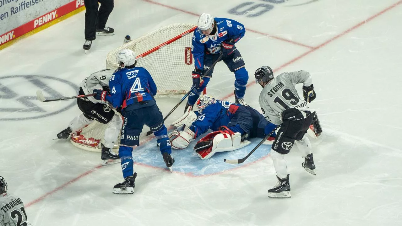 Kölner Haie siegen in Mannheim und festigen Top-Sechs-Platz