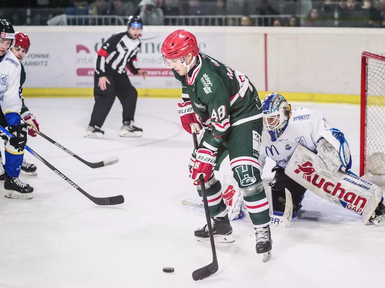 Hockey-sur-glace/Ligue Magnus. L’Hormadi domine Gap pour conclure 2024 en beauté