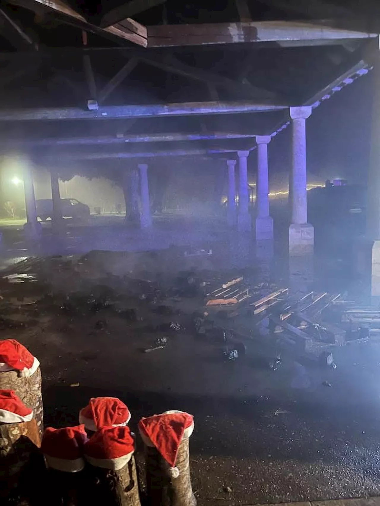 Une crèche de Noël, conçue par un artisan, entièrement détruite par un incendie en Dordogne