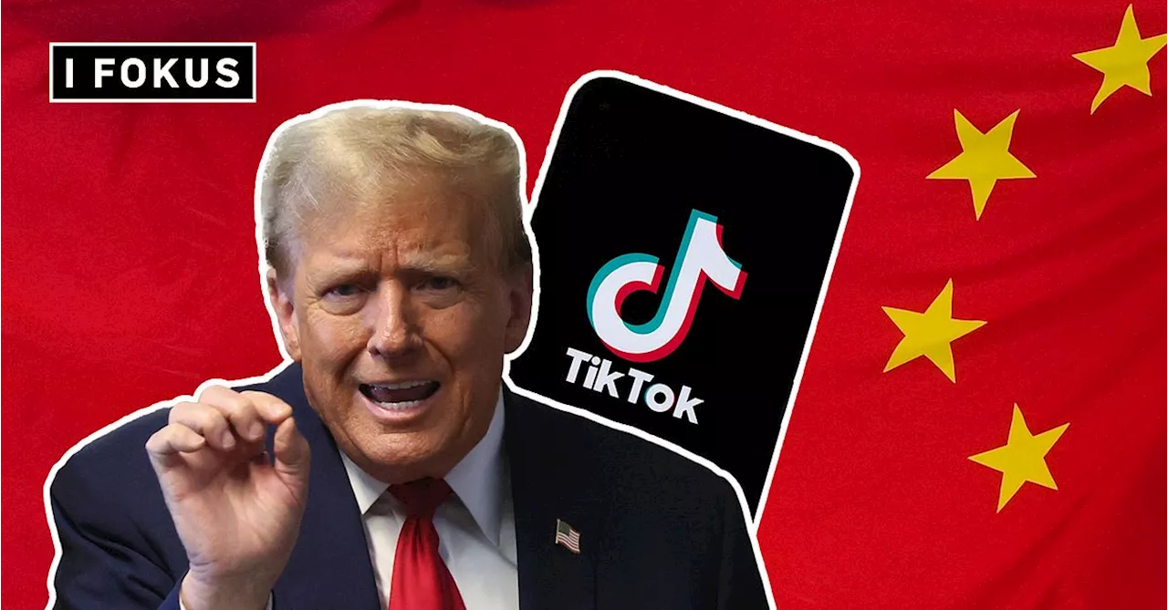 Trump vill skjuta på Tiktok-beslutet