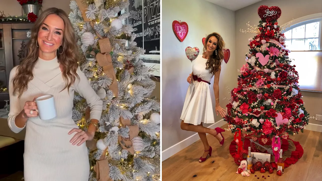 Woman Keeps Christmas Tree Up Year-Round with Creative Decorations