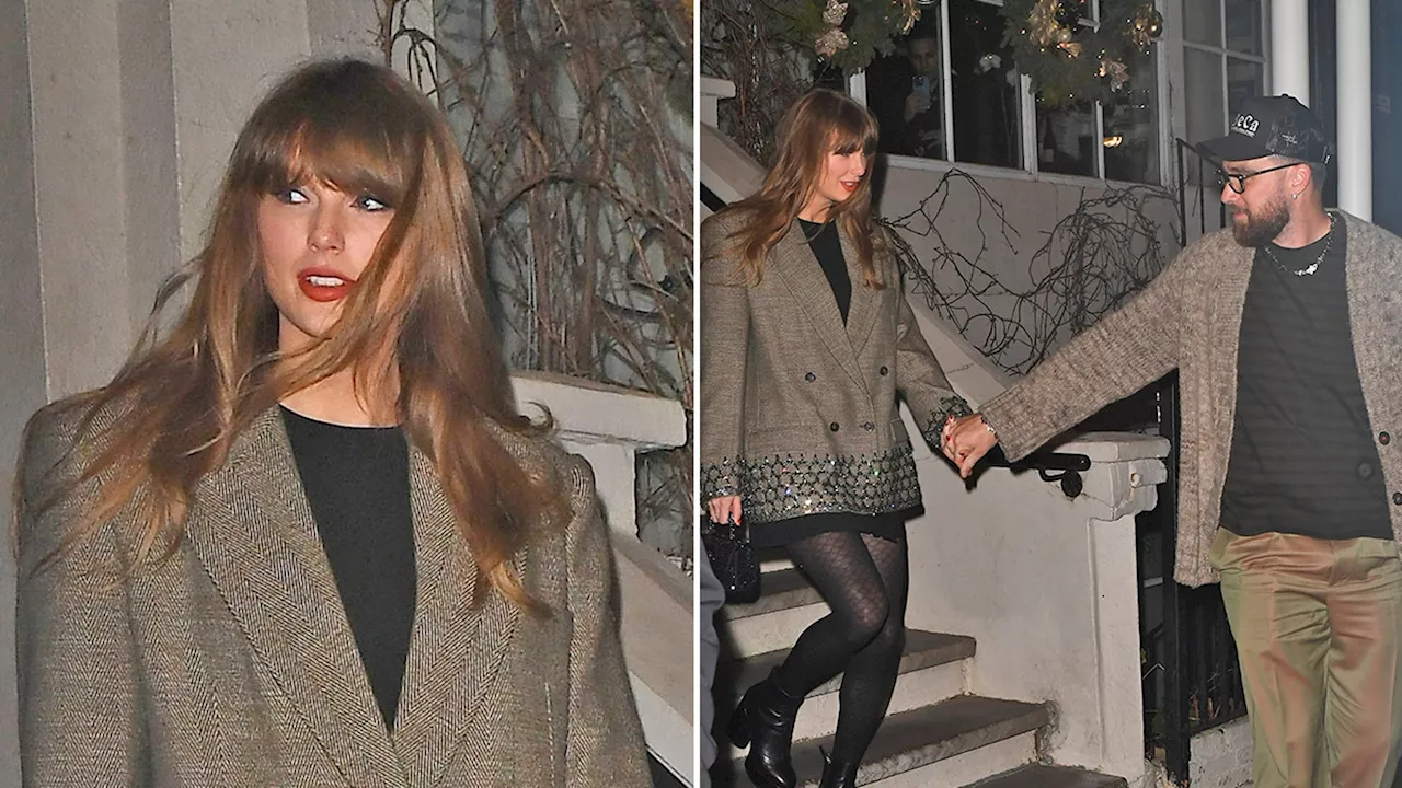 Taylor Swift and Travis Kelce Enjoy Romantic Dinner in NYC