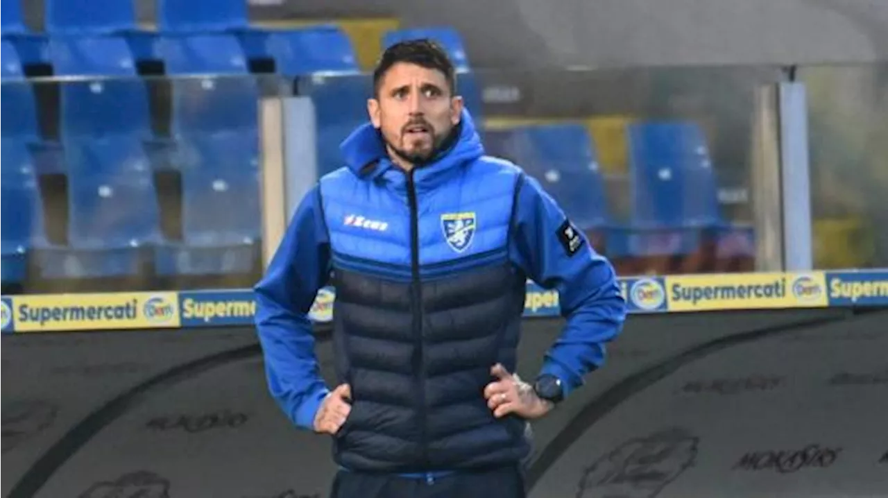 Frosinone, Greco: 'Serve un po' di corsa per uscire dalla classifica'