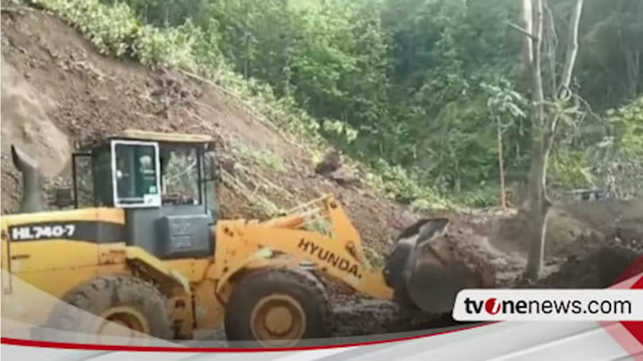 Jalan Nasional di Sukabumi Tutup Kembali Akibat Longsor