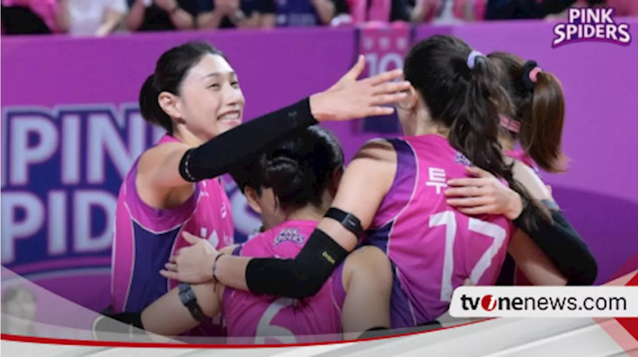 Pink Spiders Puncaki Klasemen Liga Voli Korea 2024-2025