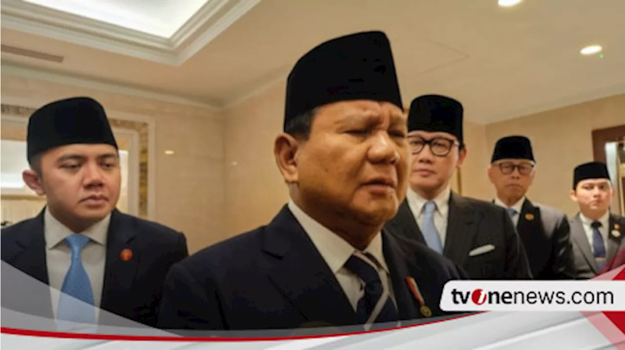 Tegas, Prabowo Bantah Keras soal Maafkan Koruptor yang Rugikan Negara