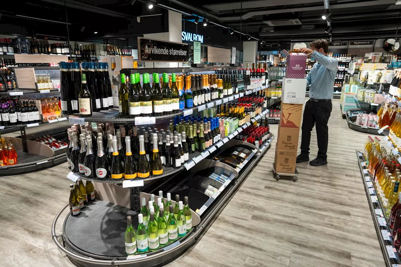 Nedgang i salget på Vinmonopolet i 2024 – men alkoholfrittsalget i kraftig vekst