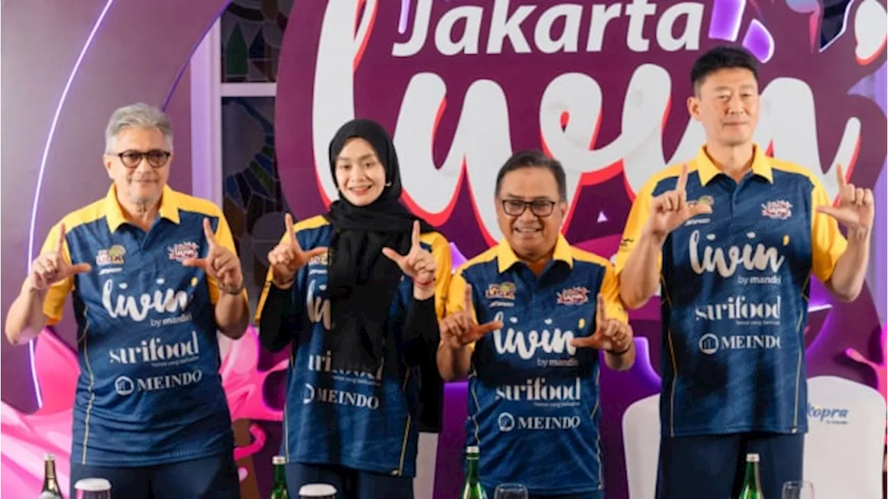 Bank Mandiri Umumkan Susunan Tim Voli Putri Jakarta Livin’ Mandiri