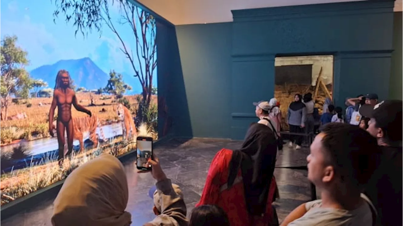 Liburan Natal Tahun Baru, Pameran Fosil Manusia Purba Tarik Ribuan Pengunjung di Museum Nasional Indonesia