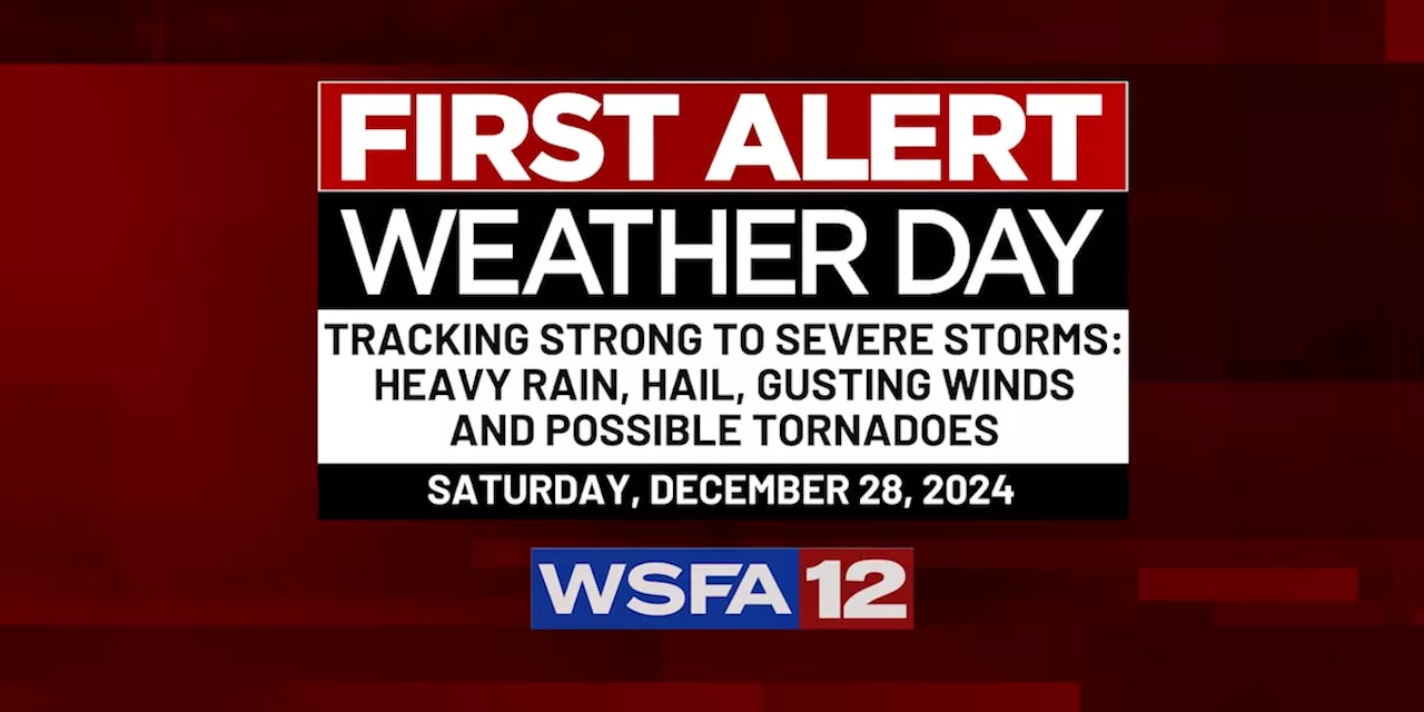 First Alert Weather Day: Tracking rain & strong storms Saturday into Sunday