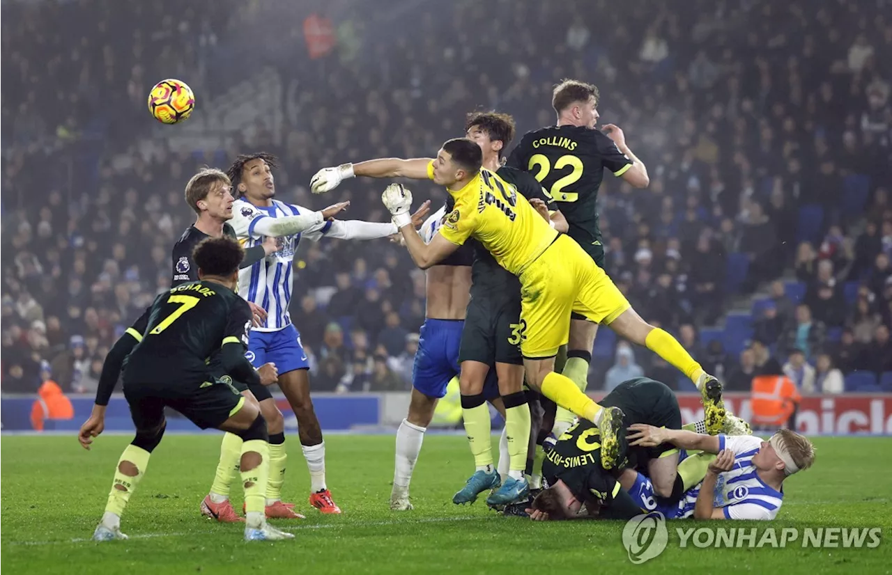 김지수, EPL 첫 출전하며 한국 축구 역사 새 장 열다