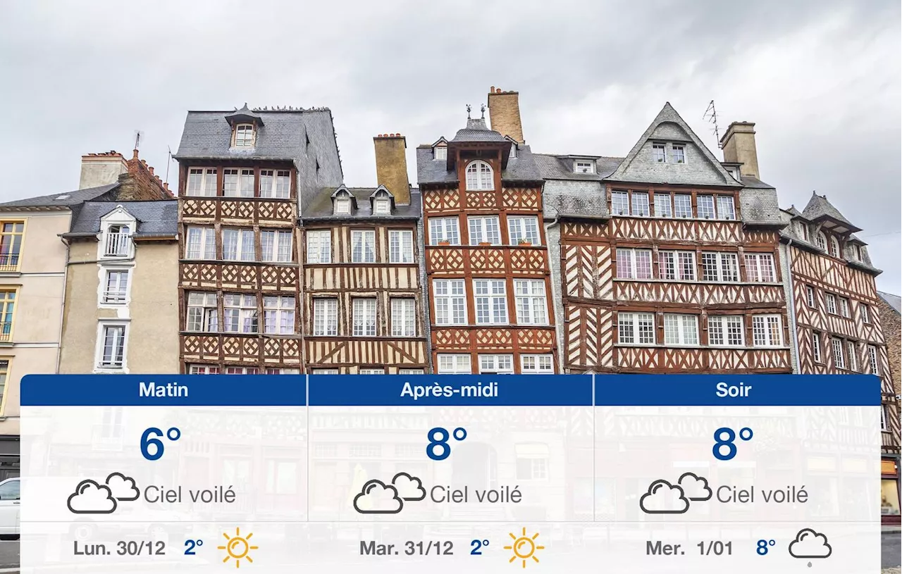 Météo à Rennes : Prévisions pour les prochains jours