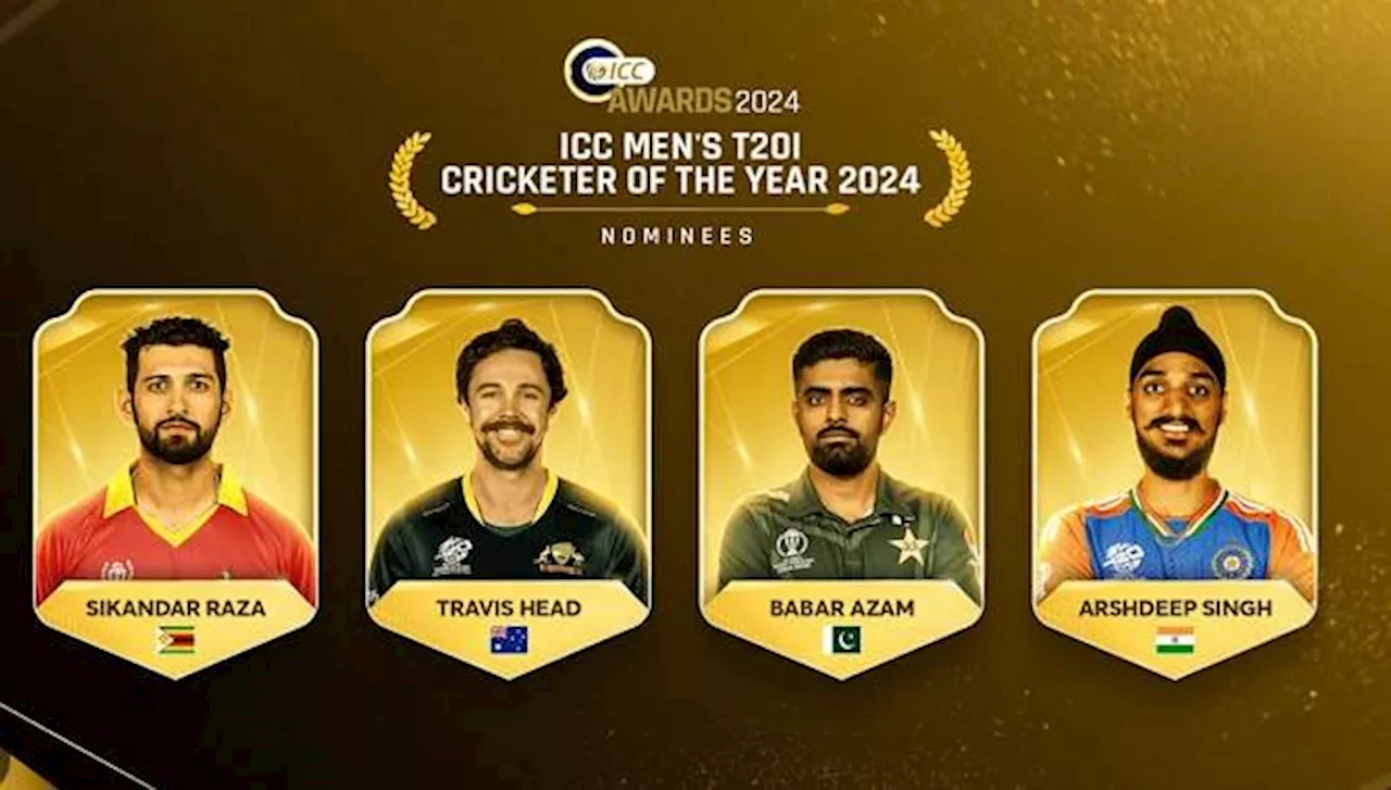 icc awards 2024: shortlist for odi and t20i cricketer of the year announced