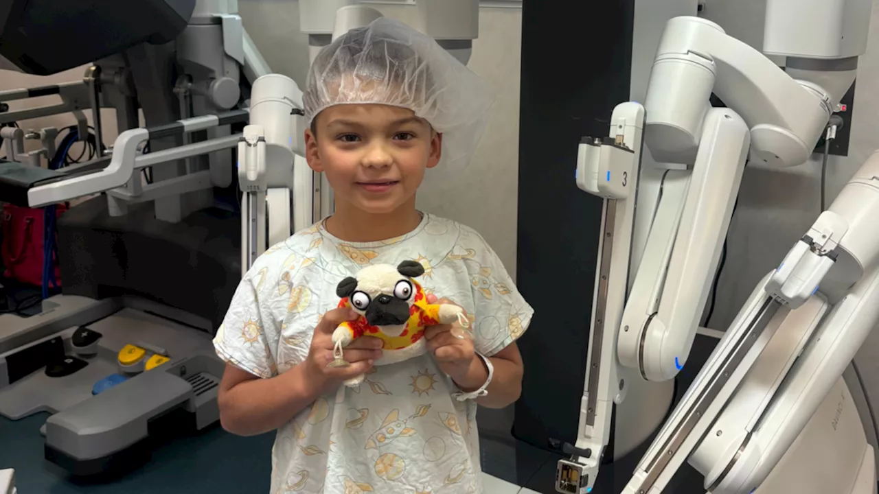 Queensland Boy Becomes First Child to Undergo Robotic-Assisted Surgery