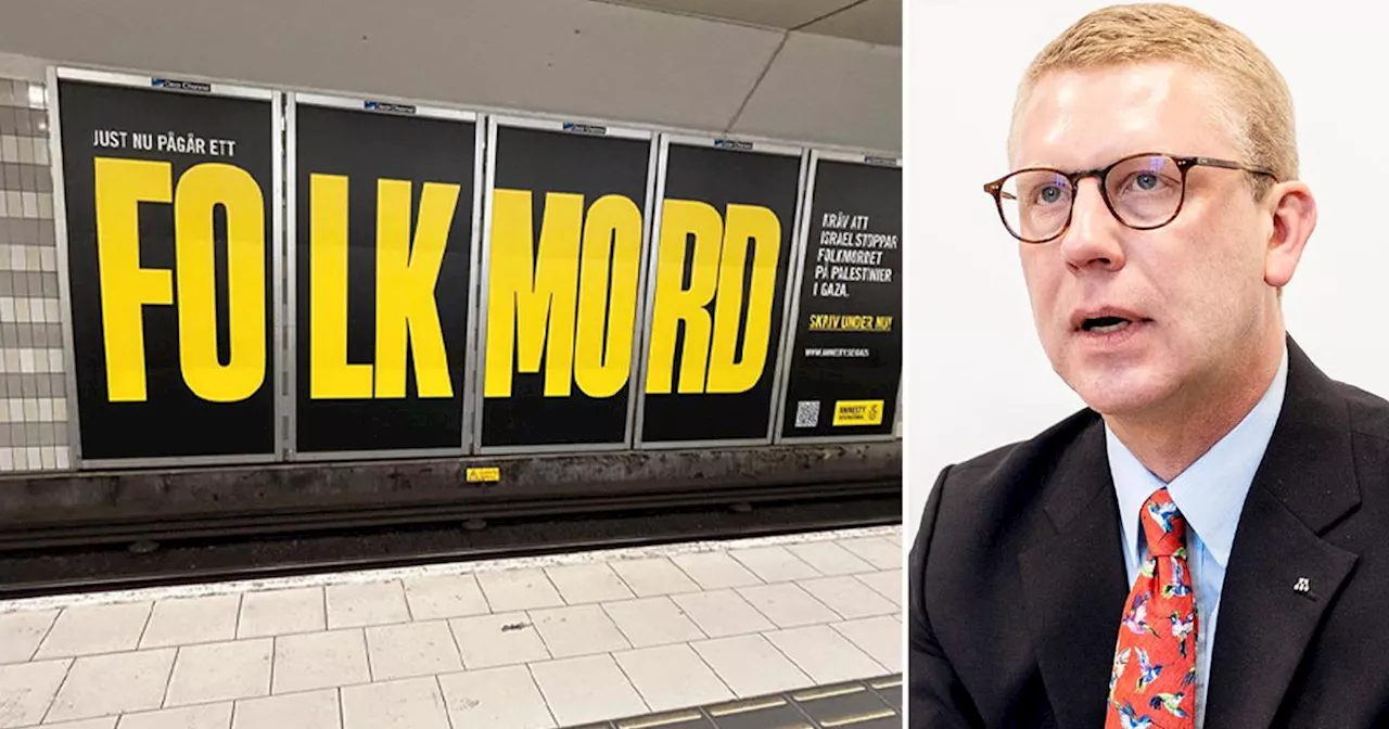 Kritik mot Amnesty: ”Hör inte hemma i kollektivtrafiken”