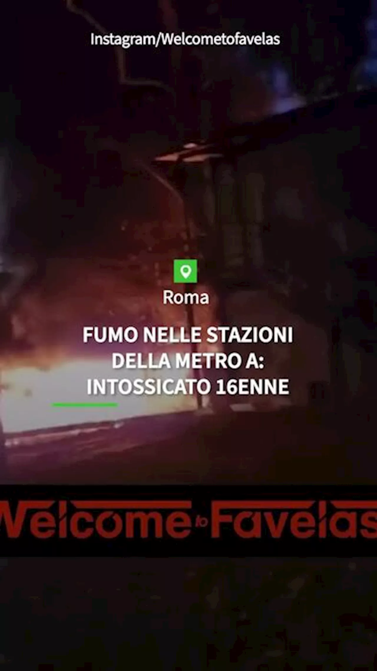 Fumo nelle stazioni della metro A di Roma: intossicato un 16enne