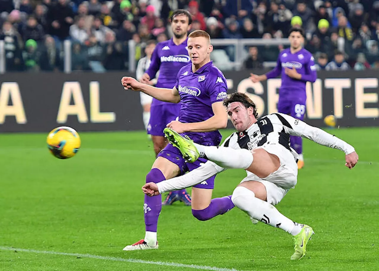 Juventus-Fiorentina 2-2: Sospensone per cori discriminatori