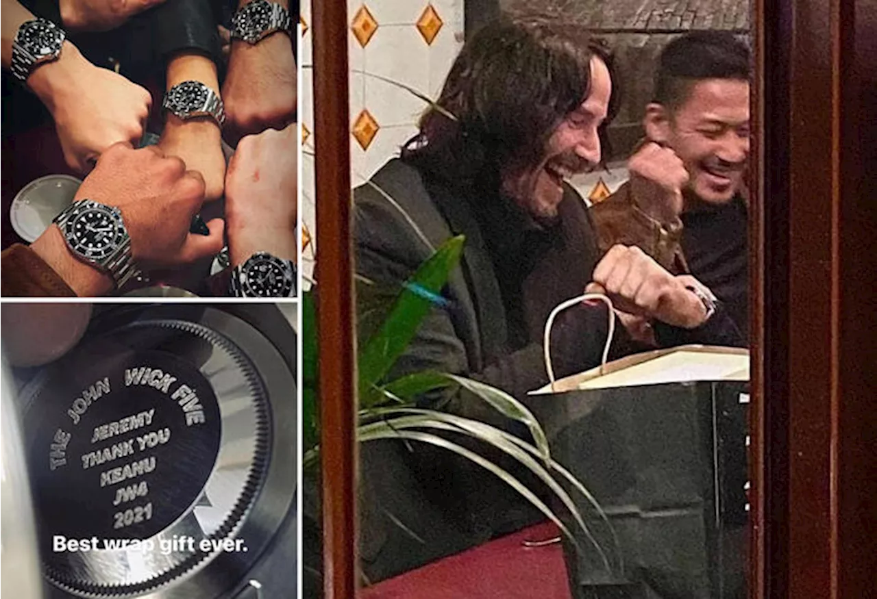 Trovato a Santiago il Rolex di Keanu Reeves rubato a Los Angeles