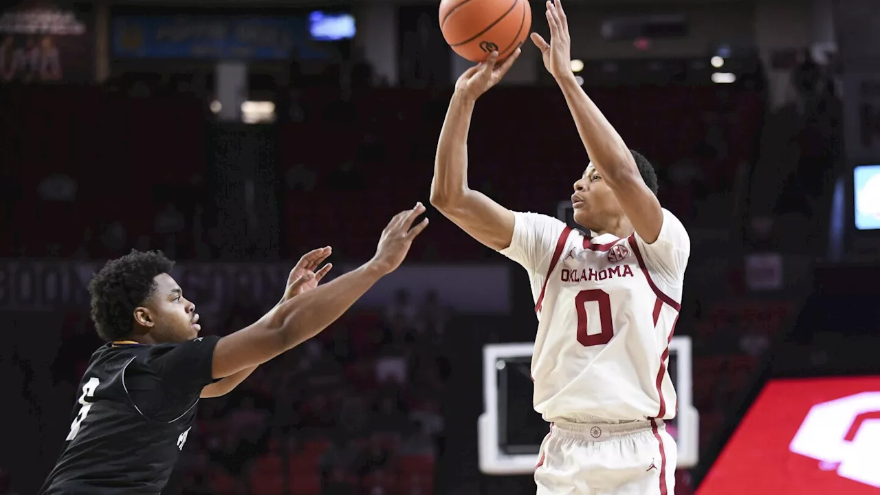 Moore, Fears help No. 12 Oklahoma put away Prairie View 89-67 to remain unbeaten