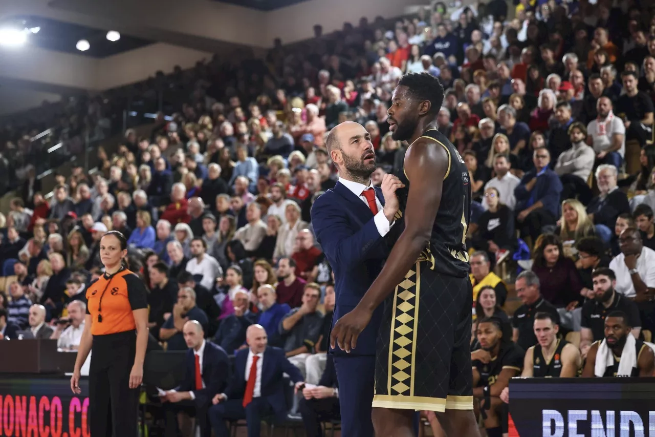 AS Monaco termine l'année 2024 en tête de l'EuroLeague