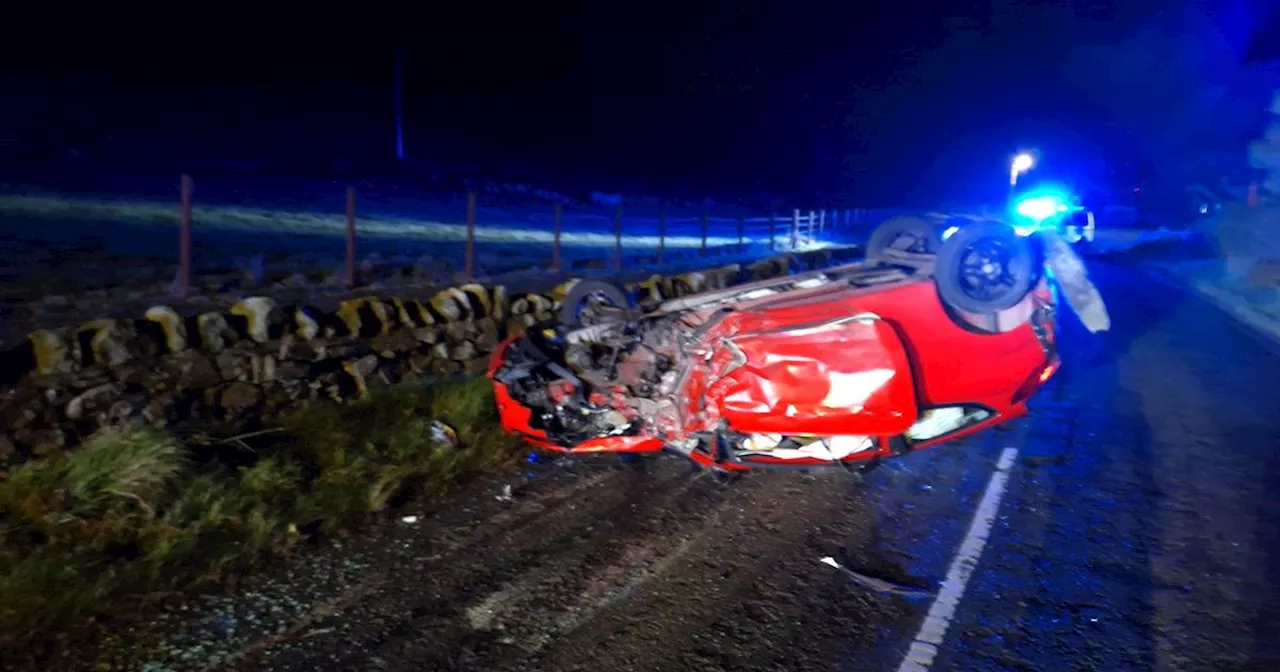 Two Hospitalized After Drink-Driving Crash in Co Down