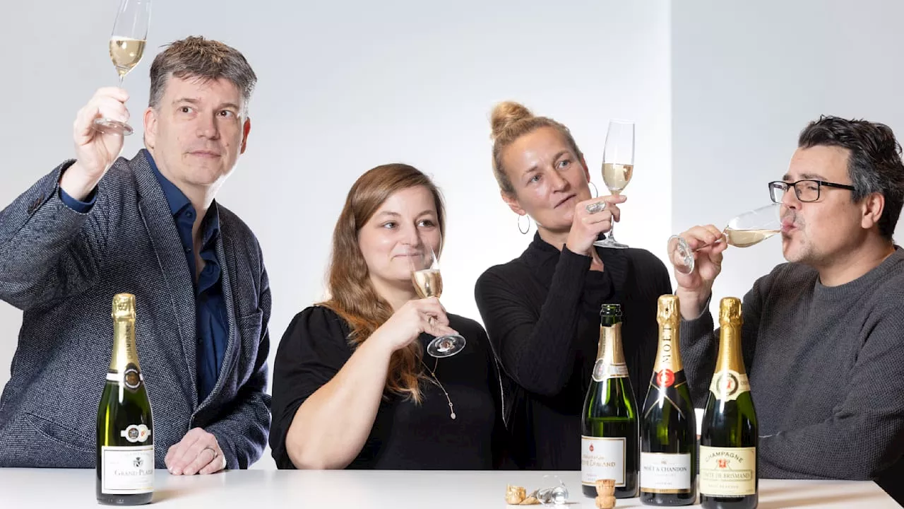 Champagner Test: Drei Discounter-Tröpfchen vs. Luxus-Flasche