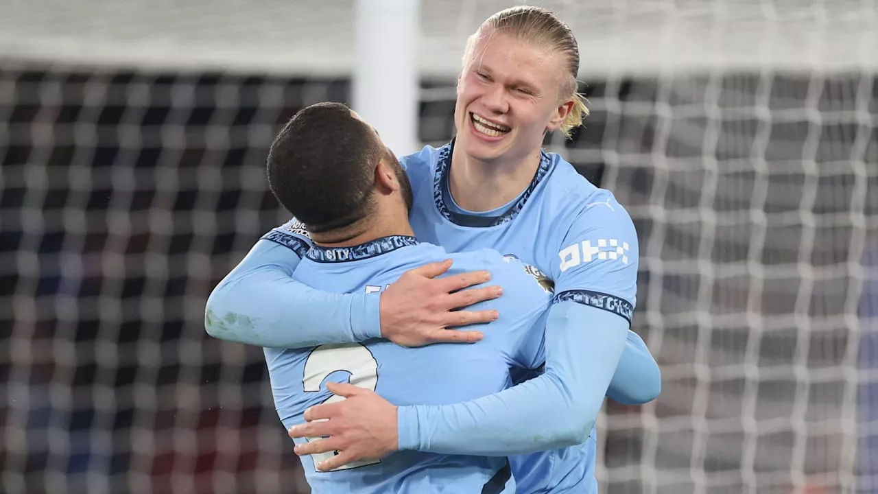 Premier League: Erling Haaland erlöst Pep Guardiola und Manchester City