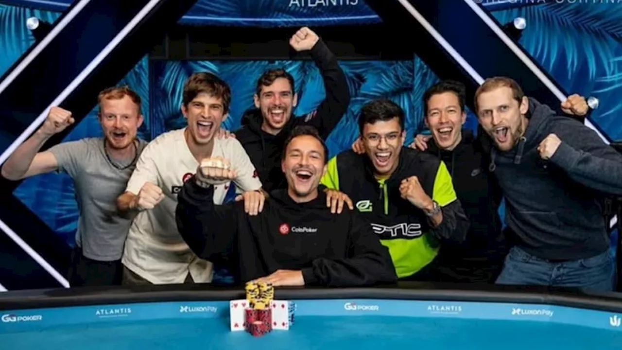 Spektakuläres Poker-Event: Team Pokercode triumphiert mit 5,5 Mio. Dollar