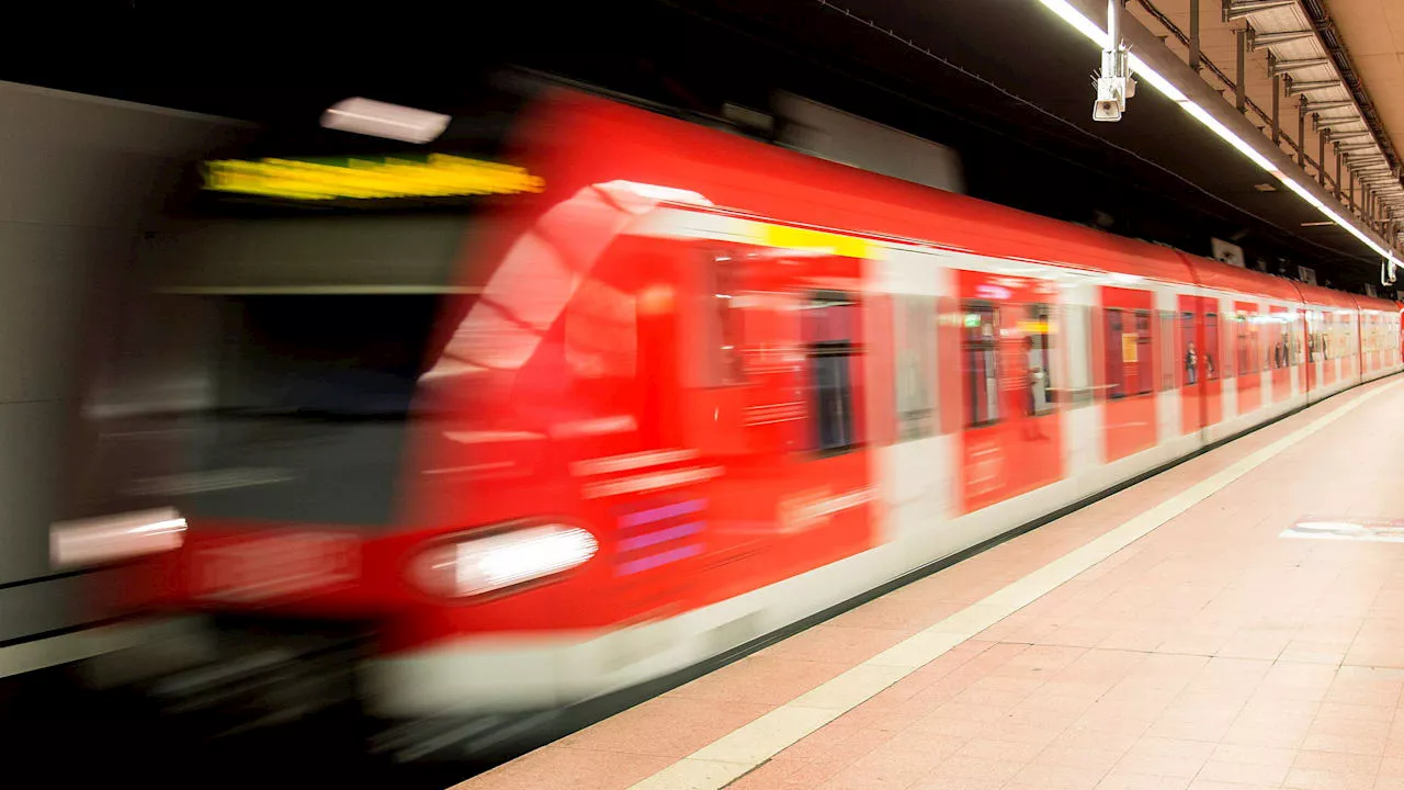 Stuttgart: Nackte Frau (27) setzt sich in S-Bahn auf Männer