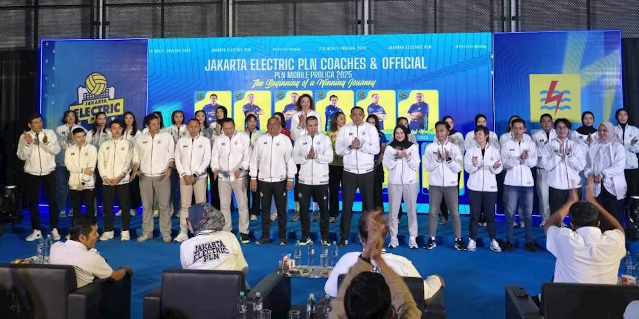 Jakarta Electric PLN Launching Tim untuk PLN Mobile Proliga 2025, Tekad Tembus Final Four Lagi