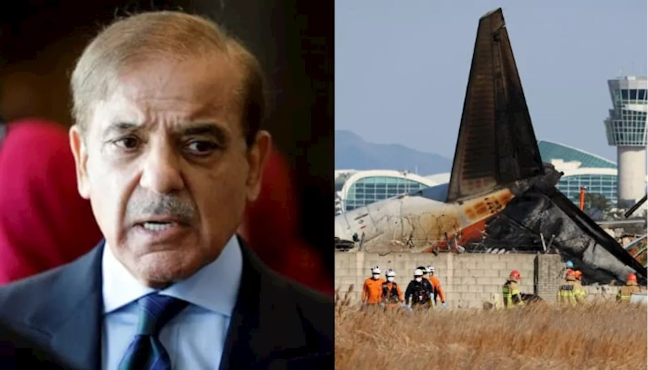 PM Shehbaz Sharif expresses grief over South Korea plane crash