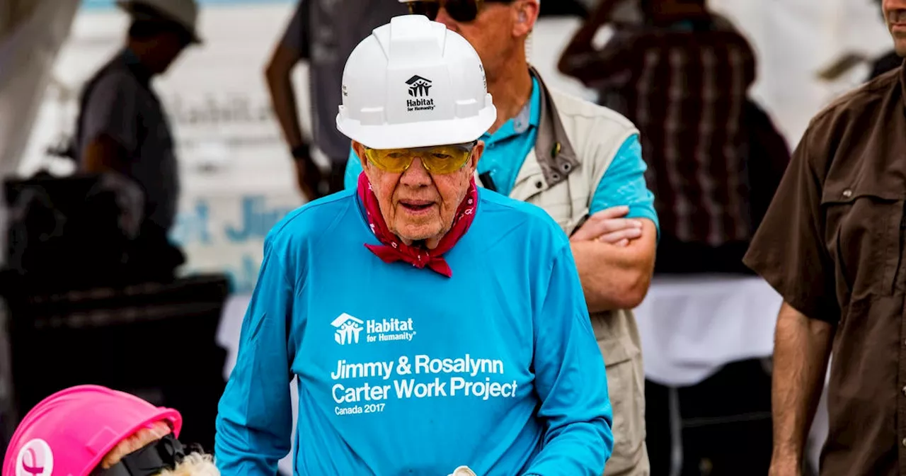 Former President Jimmy Carter's Longstanding Commitment to Habitat for Humanity