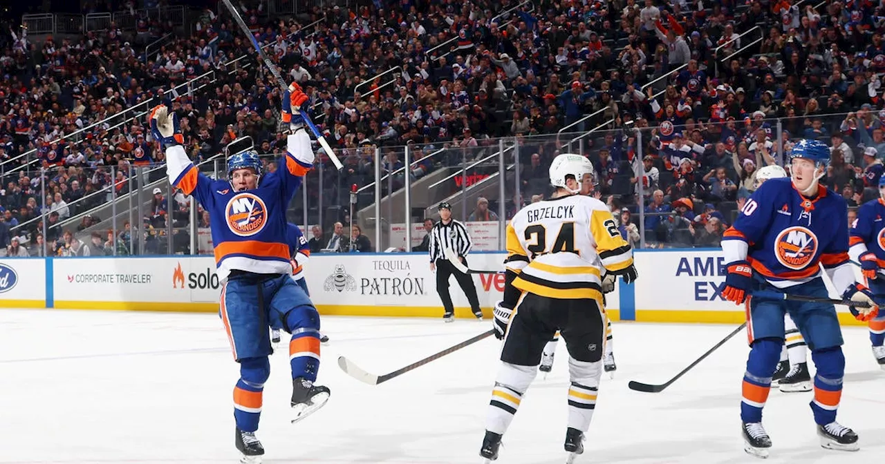 Islanders Top Penguins 6-3 in Overtime