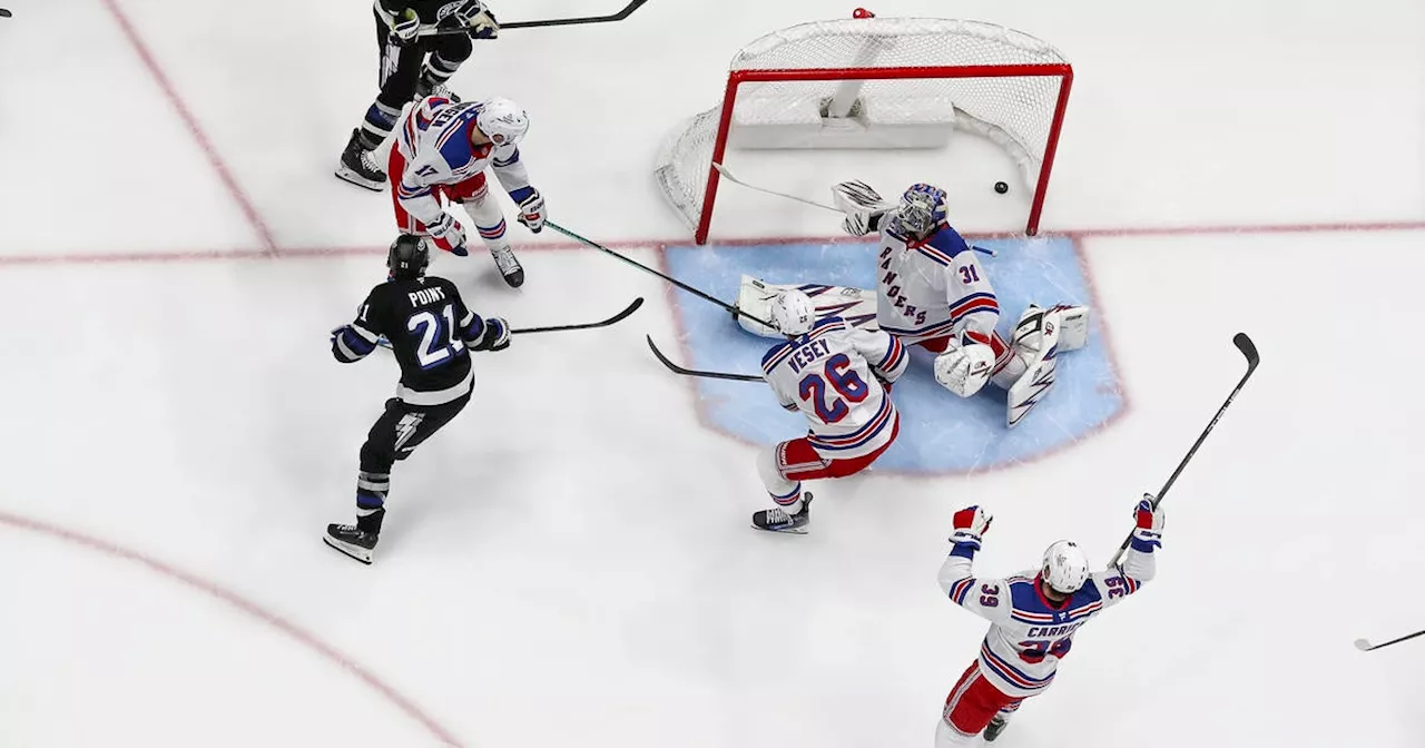 Lightning Surge Past Rangers 6-2