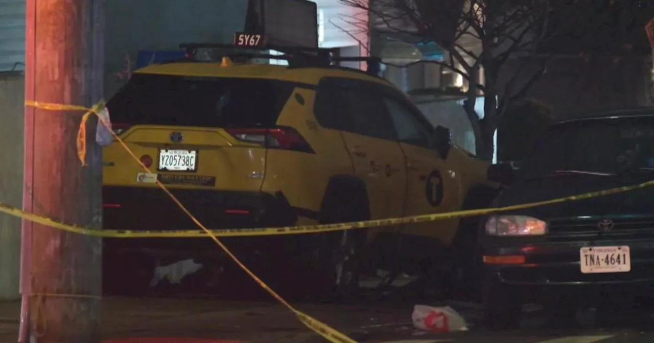 Taxi Crash Kills Pedestrian, Injures Two in Queens