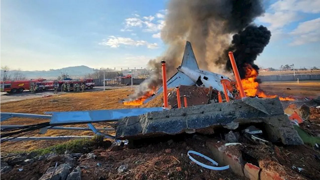 Pesawat Jeju Air Kecelakaan di Bandara Muan, Korea Selatan, Tewas 85 Orang