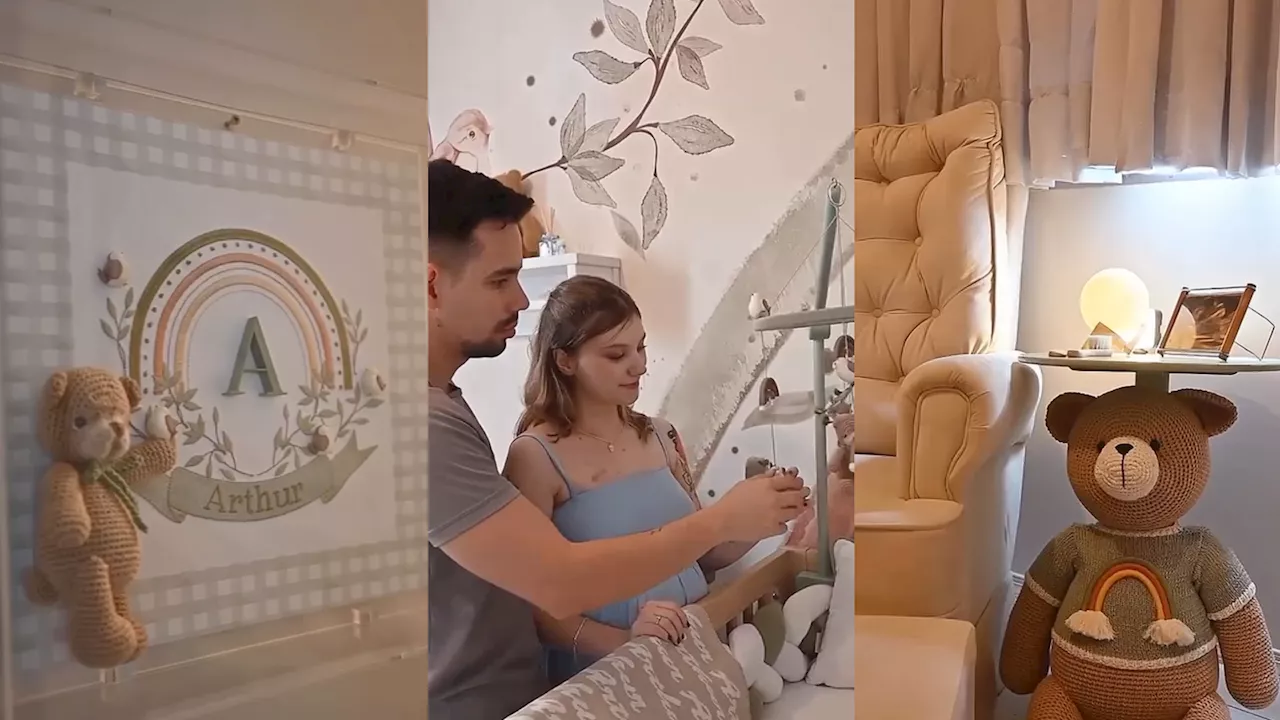 Influenciadora Isabel Veloso mostra quarto do primeiro filho, que nascerá prematuro