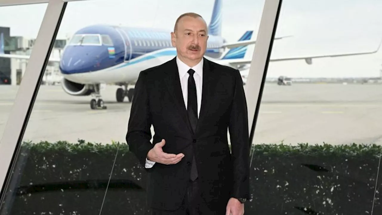 Azerbaijan Blames Russia for Plane Downing, Citing Cover-Up