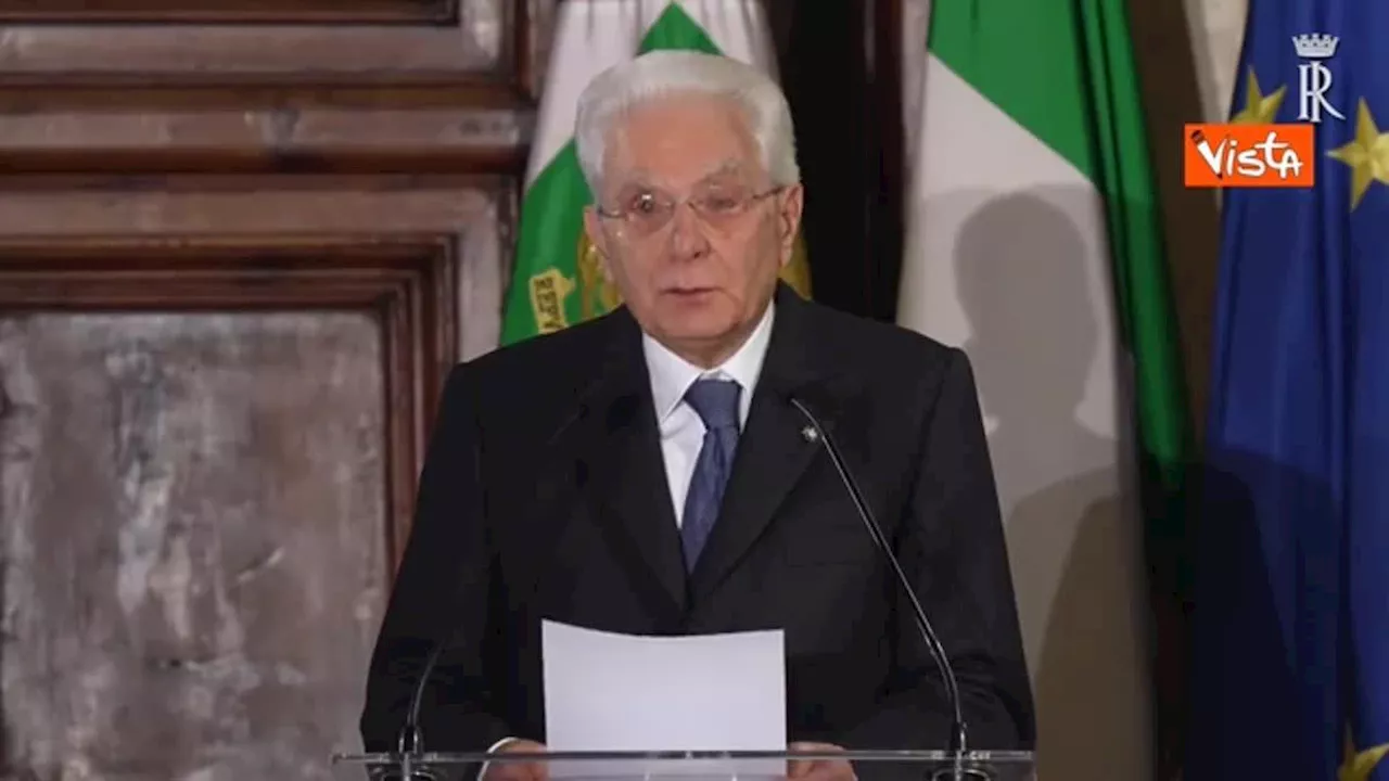 Mattarella all'Italia: Rinascita della partecipazione