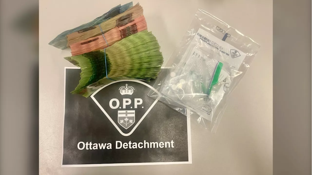 Ottawa OPP seizes $28K, suspected drug tablets following traffic stop on Highway 417