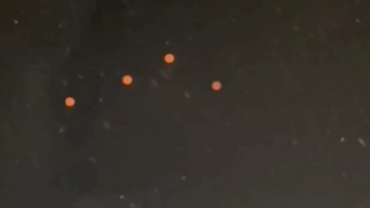 UFO Orbs Spotted Over New York City Airport