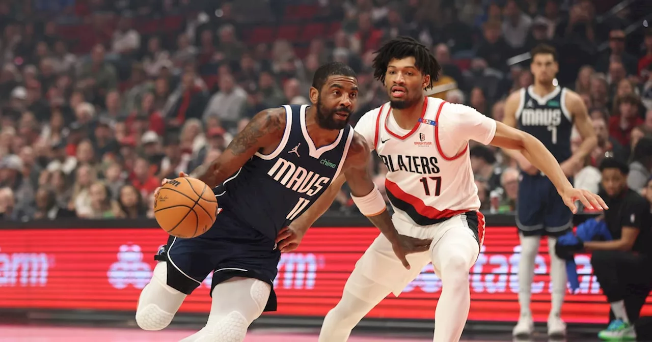 Irving's 46 not enough for depleted Mavs vs. Trail Blazers