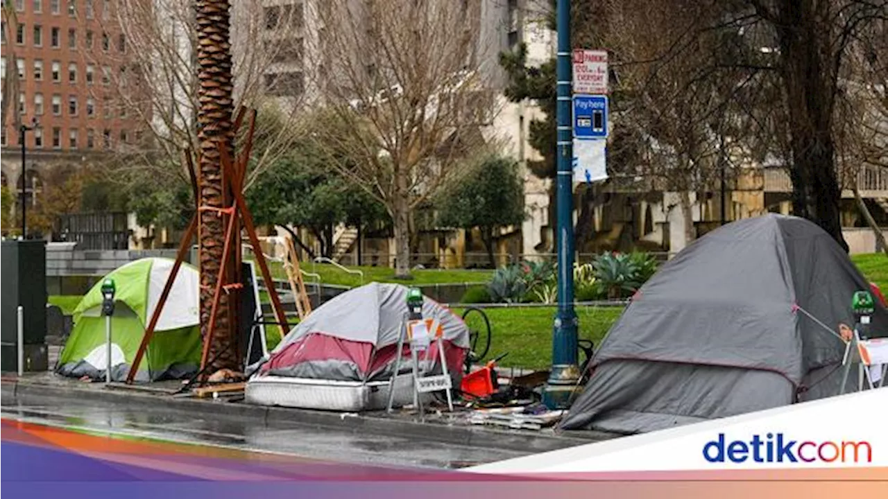 Buntut Krisis Perumahan, 771 Ribu Orang AS Jadi Tunawisma dalam Semalam