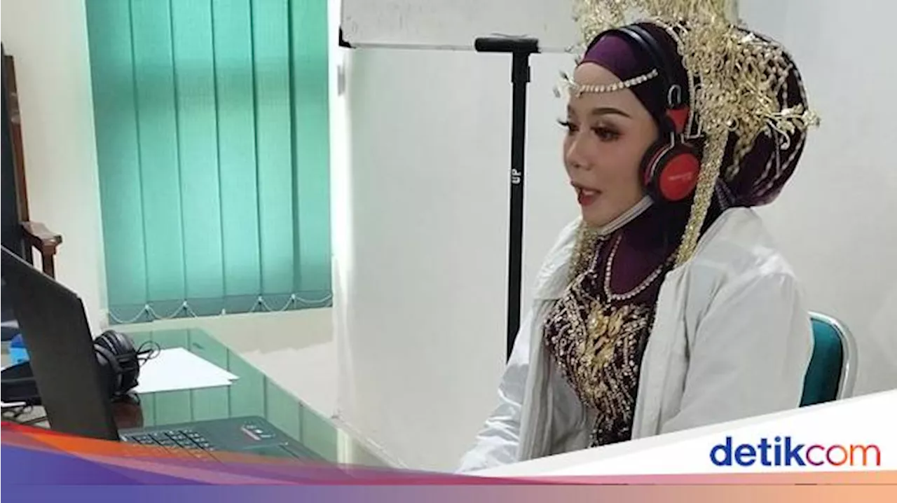 Tes CPNS Kemenag Bertepatan Hari Pernikahan, Wanita Ini Ujian Pakai Gaun Pengantin