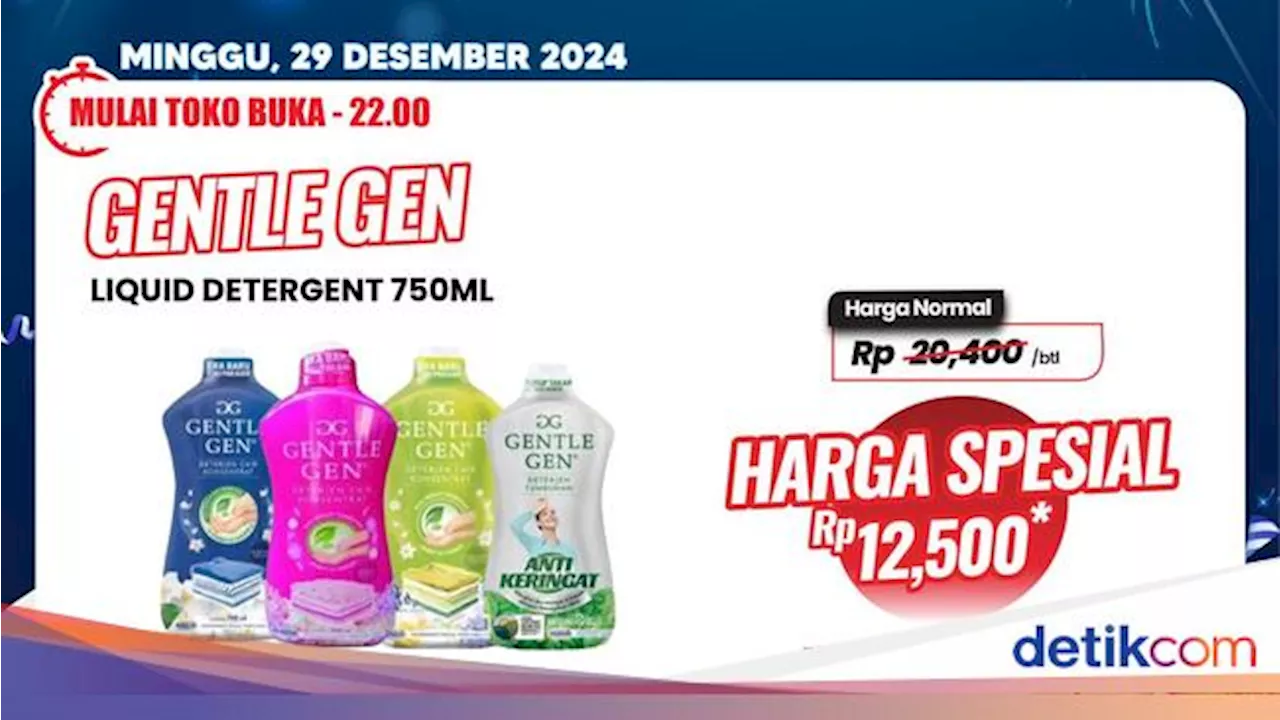 Belanja Deterjen di Transmart Full Day Sale Murah Banget, Mulai Rp 12 Ribuan