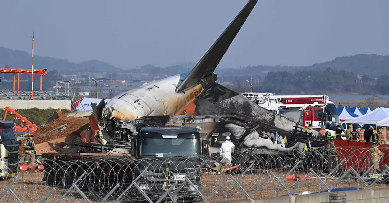 Flugzeugabsturz am Flughafen von Muan