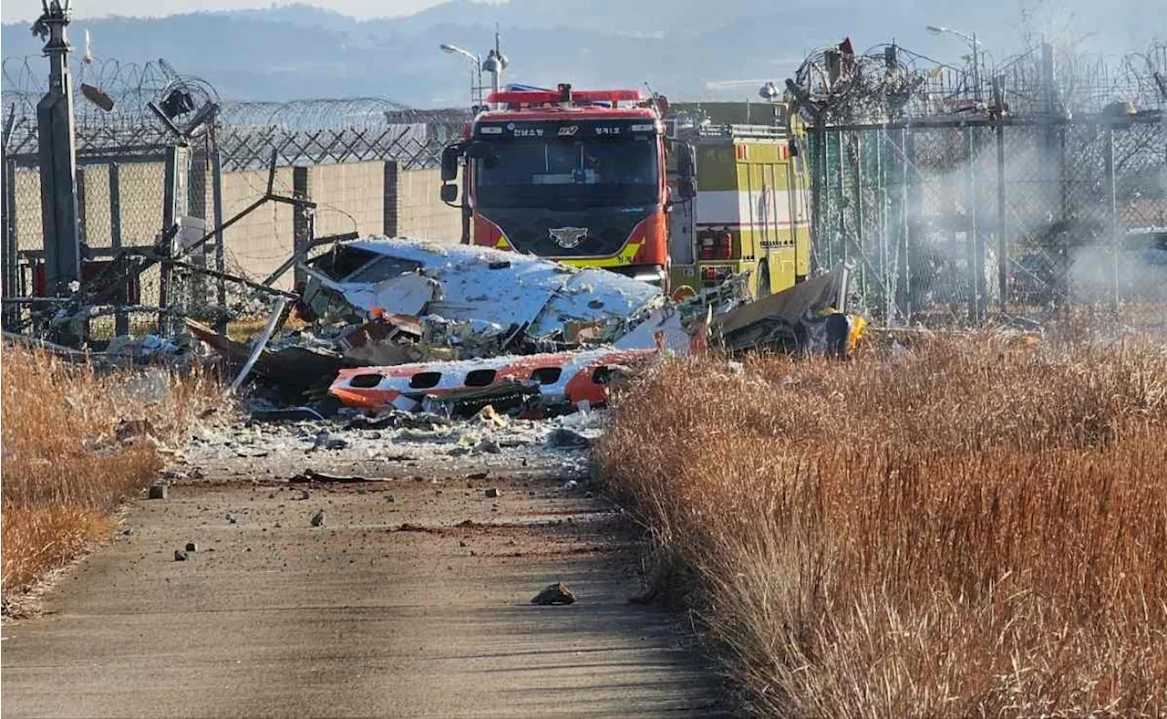 Avión de Jeju Air se estrella en Corea del Sur