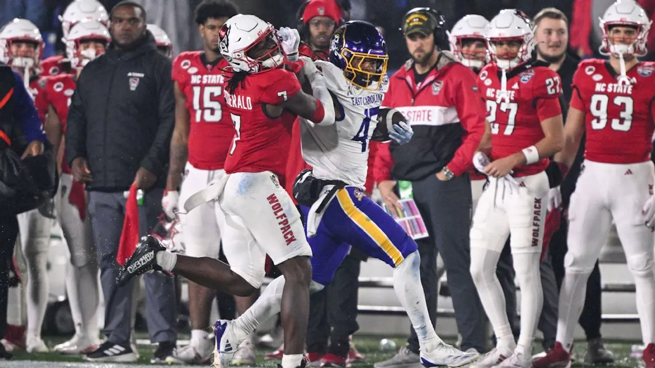 ECU Beats NC State in Military Bowl After On-Field Brawl